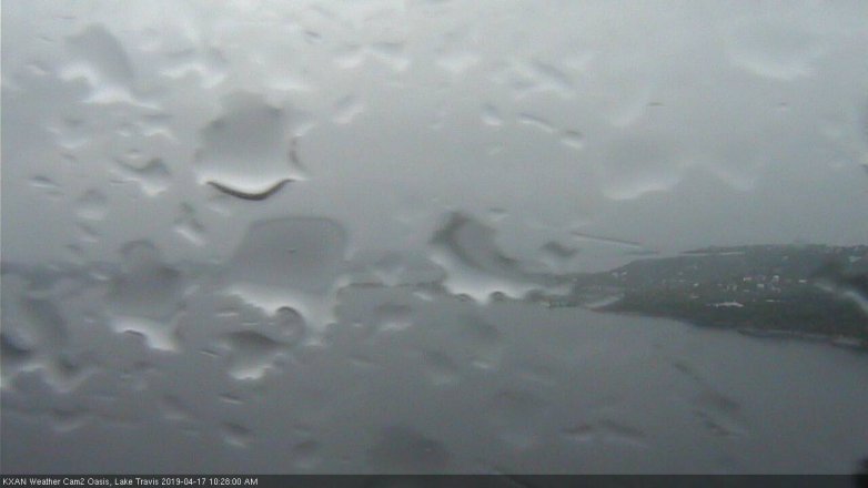 Lake Travis webcam, April 17, 2019 9:30 AM CT