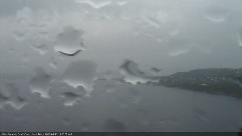 Lake Travis webcam, April 17, 2019 9:35 AM CT