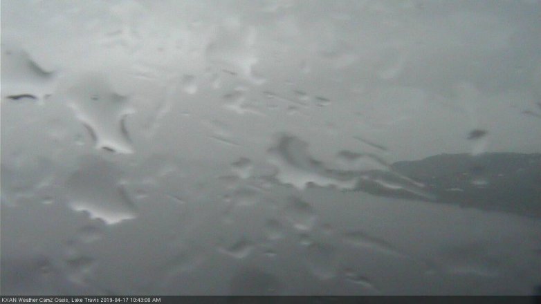 Lake Travis webcam, April 17, 2019 9:45 AM CT