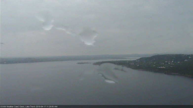 Lake Travis webcam, April 17, 2019 10:30 AM CT