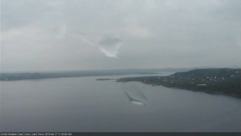 Lake Travis webcam, April 17, 2019 10:35 AM CT