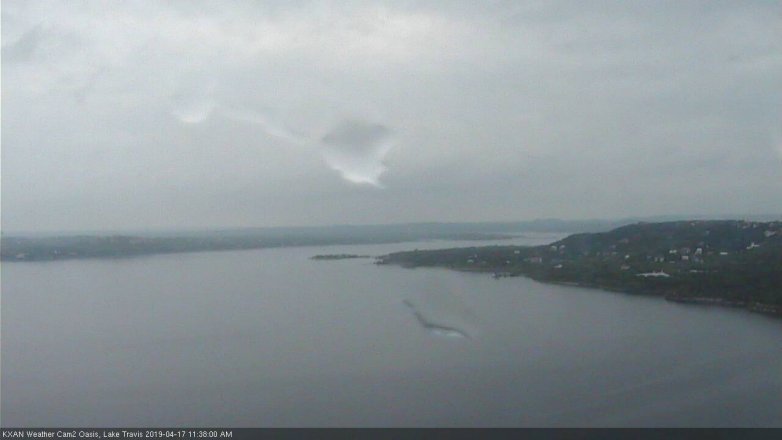 Lake Travis webcam, April 17, 2019 10:40 AM CT