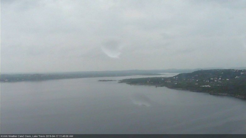 Lake Travis webcam, April 17, 2019 10:50 AM CT