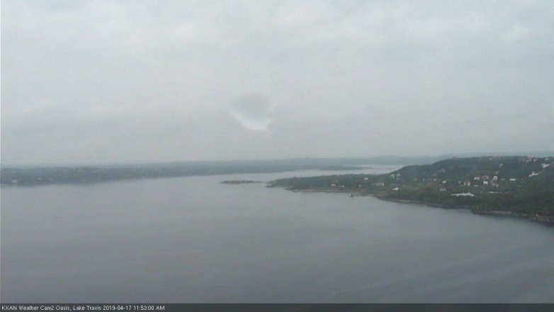 Lake Travis webcam, April 17, 2019 10:55 AM CT