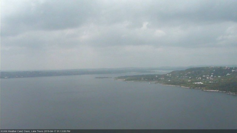 Lake Travis webcam, April 17, 2019 12:15 PM CT