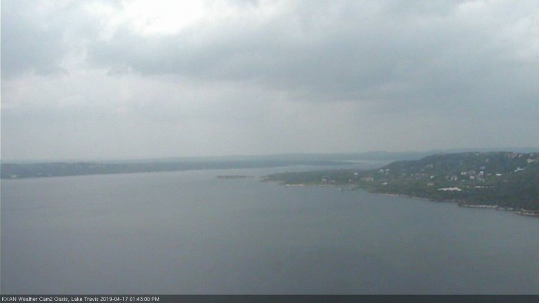 Lake Travis webcam, April 17, 2019 12:45 PM CT