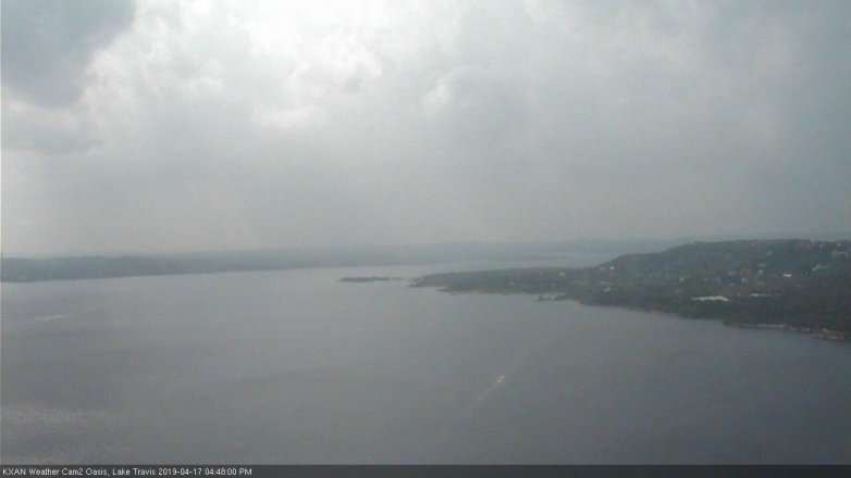 Lake Travis webcam, April 17, 2019 3:50 PM CT