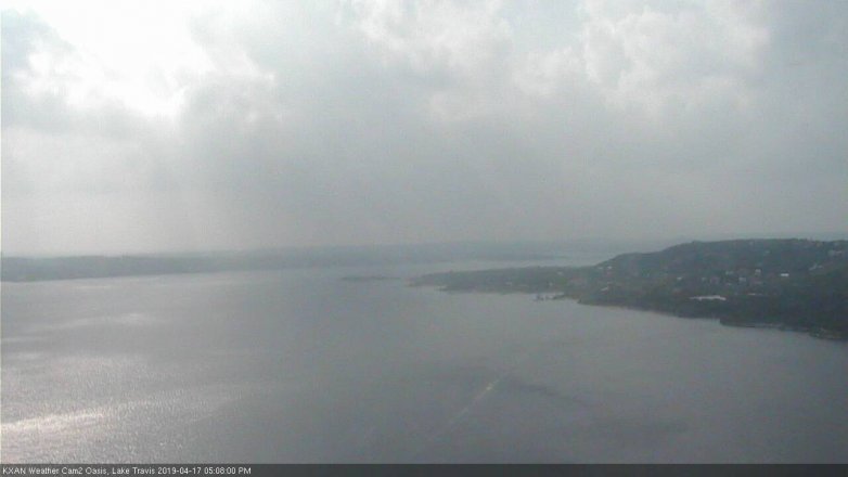 Lake Travis webcam, April 17, 2019 4:10 PM CT