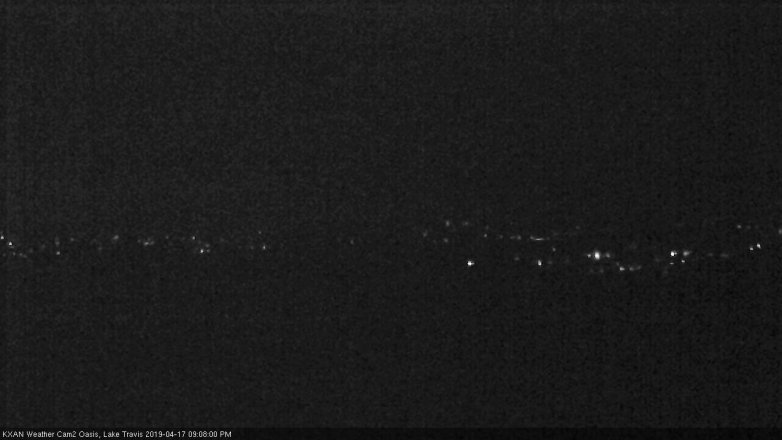 Lake Travis webcam, April 17, 2019 8:10 PM CT