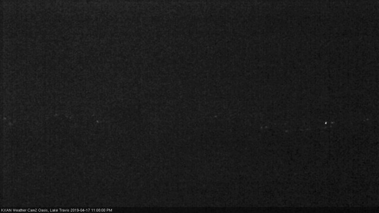 Lake Travis webcam, April 17, 2019 10:10 PM CT
