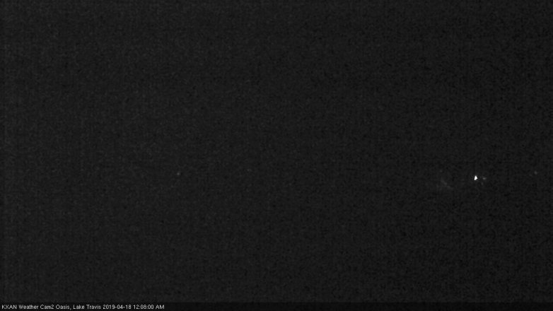 Lake Travis webcam, April 17, 2019 11:10 PM CT