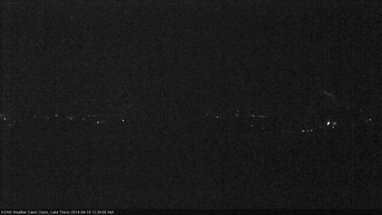 Lake Travis webcam, April 17, 2019 11:40 PM CT