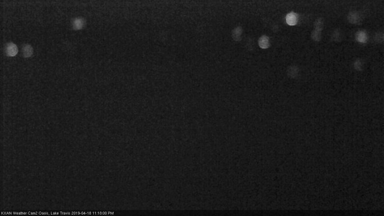 Lake Travis webcam, April 18, 2019 10:20 PM CT