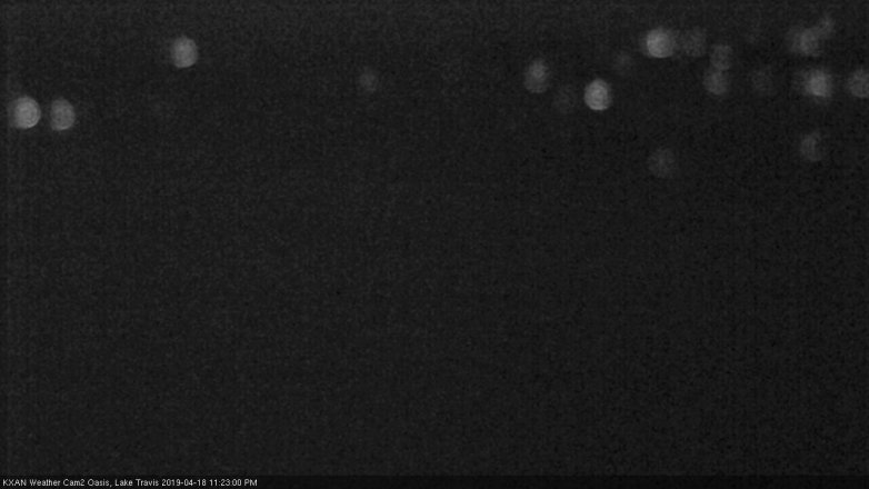 Lake Travis webcam, April 18, 2019 10:25 PM CT