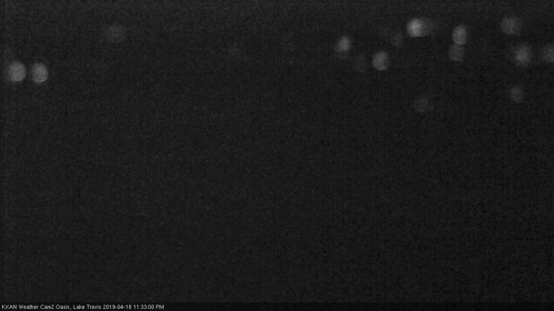Lake Travis webcam, April 18, 2019 10:35 PM CT