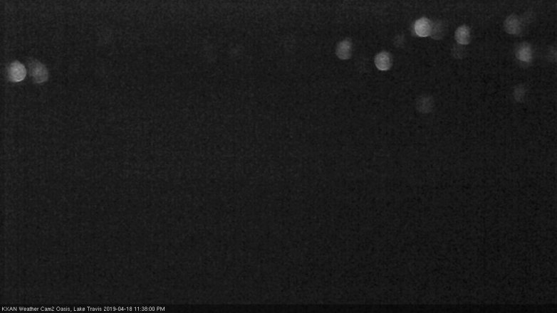 Lake Travis webcam, April 18, 2019 10:40 PM CT