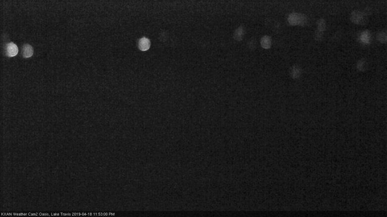 Lake Travis webcam, April 18, 2019 10:55 PM CT