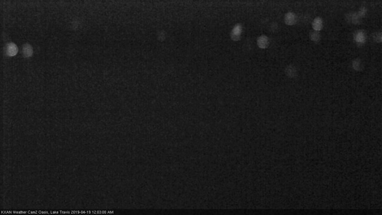 Lake Travis webcam, April 18, 2019 11:05 PM CT