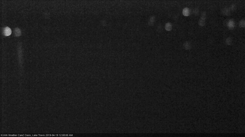 Lake Travis webcam, April 18, 2019 11:10 PM CT