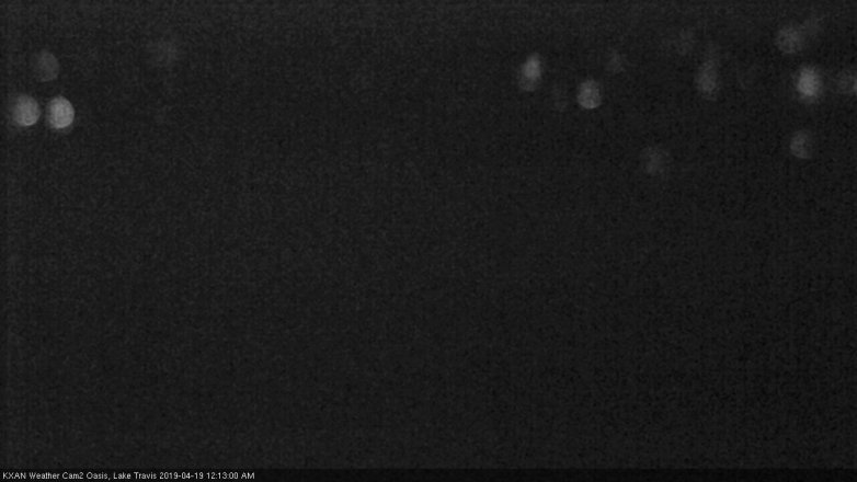 Lake Travis webcam, April 18, 2019 11:15 PM CT