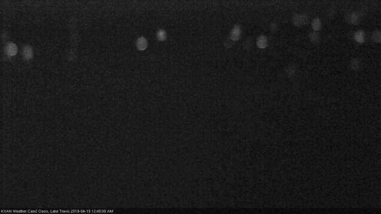 Lake Travis webcam, April 18, 2019 11:50 PM CT