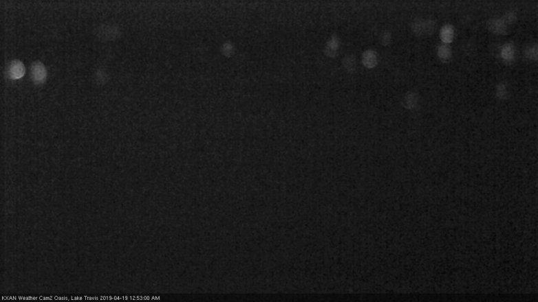 Lake Travis webcam, April 18, 2019 11:55 PM CT