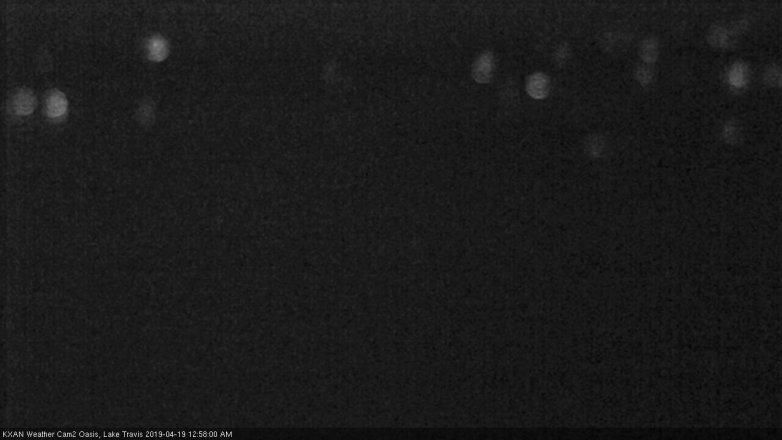 Lake Travis webcam, April 18, 2019 12:00 AM CT
