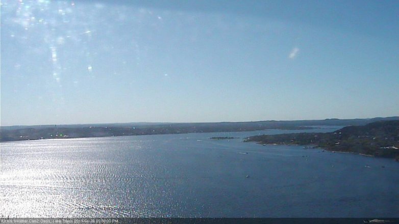 Lake Travis webcam, April 20, 2019 4:10 PM CT