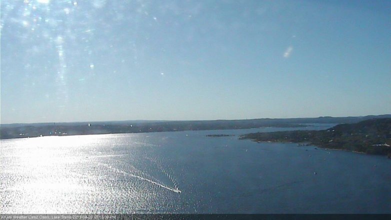 Lake Travis webcam, April 20, 2019 4:20 PM CT