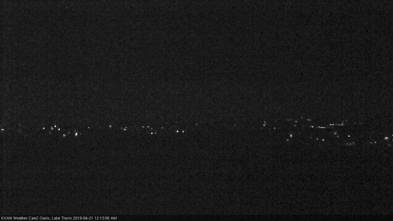 Lake Travis webcam, April 20, 2019 11:15 PM CT