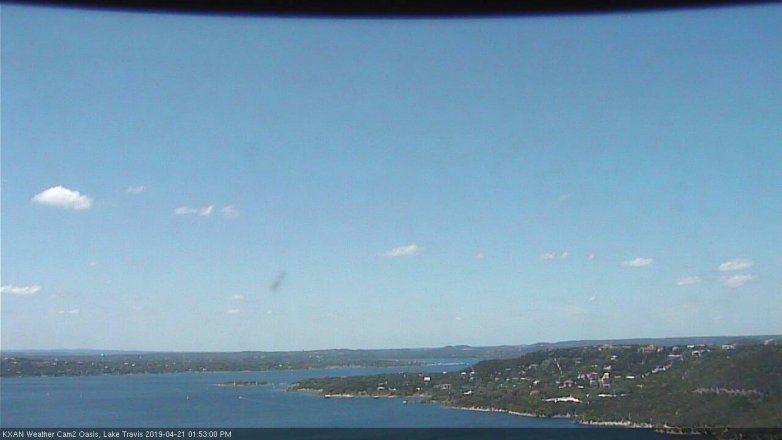 Lake Travis webcam, April 21, 2019 12:55 PM CT