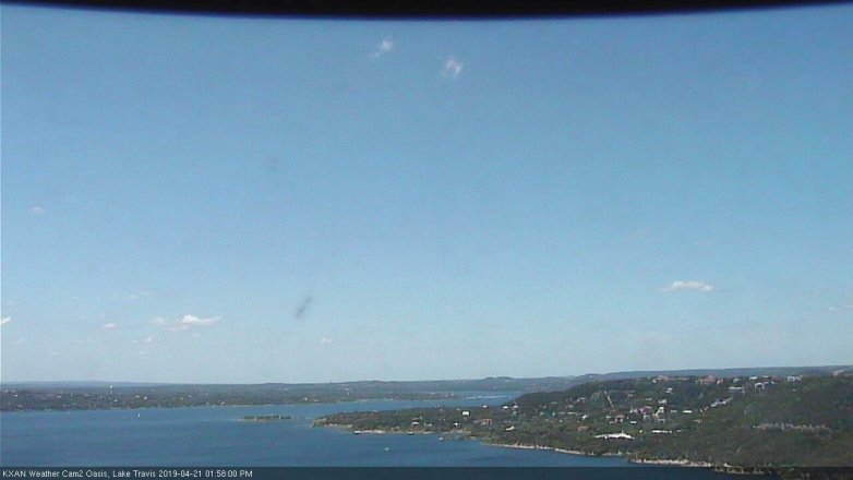 Lake Travis webcam, April 21, 2019 1:00 PM CT