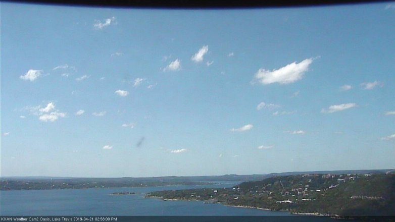 Lake Travis webcam, April 21, 2019 2:00 PM CT