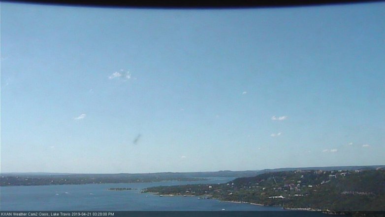 Lake Travis webcam, April 21, 2019 2:30 PM CT