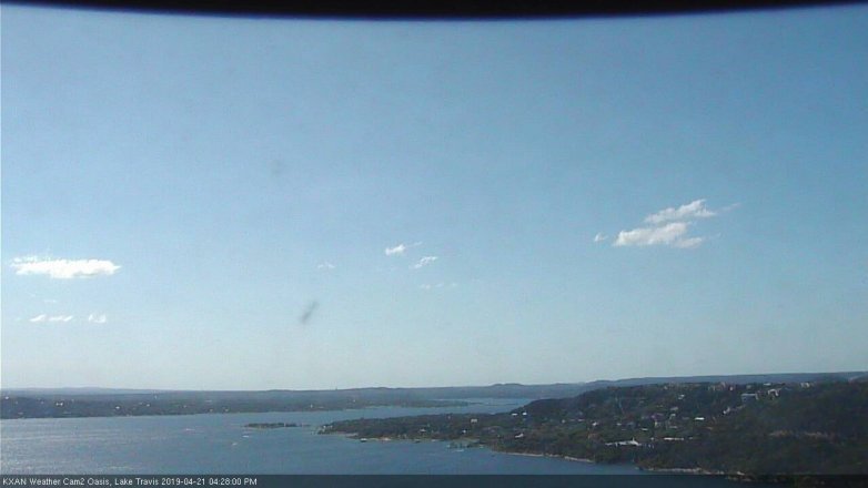 Lake Travis webcam, April 21, 2019 3:30 PM CT