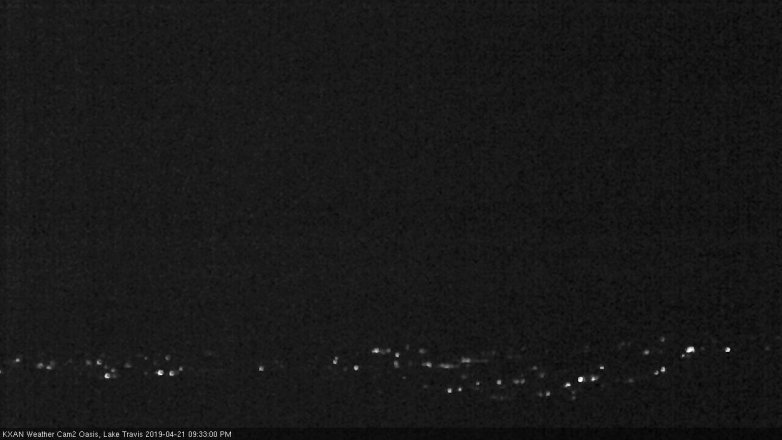Lake Travis webcam, April 21, 2019 8:35 PM CT