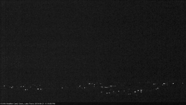 Lake Travis webcam, April 21, 2019 10:20 PM CT