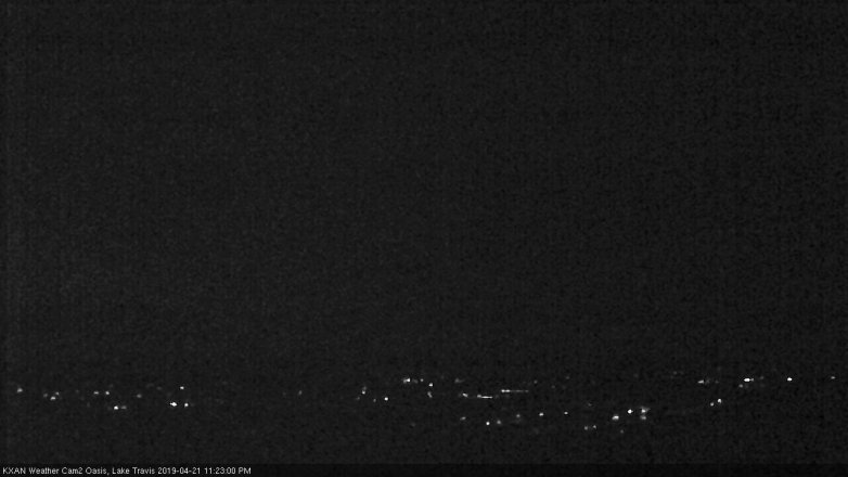 Lake Travis webcam, April 21, 2019 10:25 PM CT