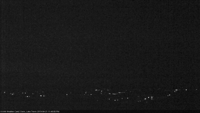 Lake Travis webcam, April 21, 2019 10:50 PM CT