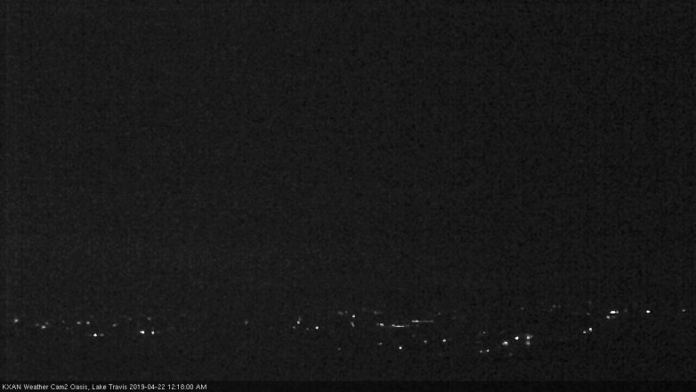 Lake Travis webcam, April 21, 2019 11:20 PM CT