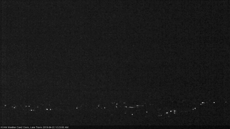 Lake Travis webcam, April 21, 2019 11:25 PM CT