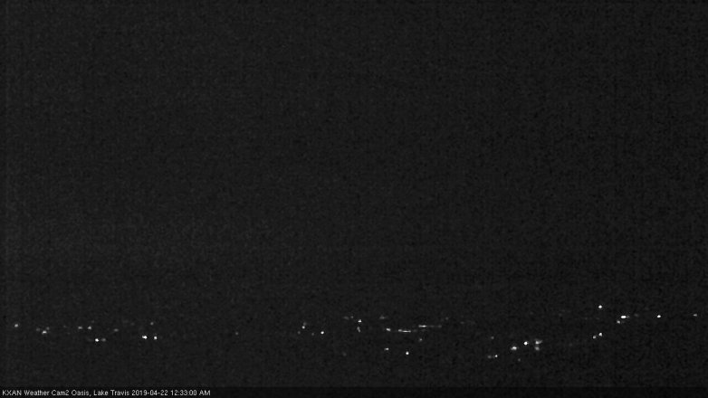 Lake Travis webcam, April 21, 2019 11:35 PM CT