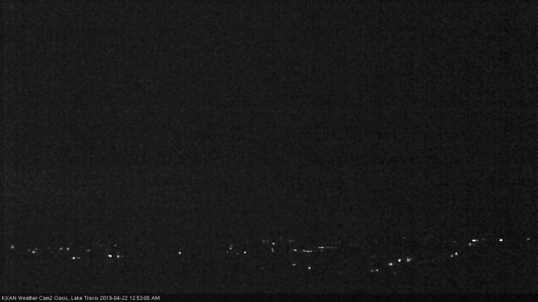Lake Travis webcam, April 21, 2019 11:55 PM CT