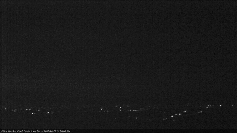 Lake Travis webcam, April 21, 2019 12:00 AM CT