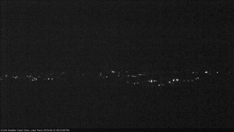 Lake Travis webcam, April 22, 2019 8:25 PM CT