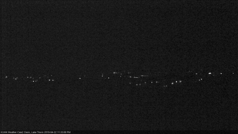 Lake Travis webcam, April 22, 2019 10:35 PM CT