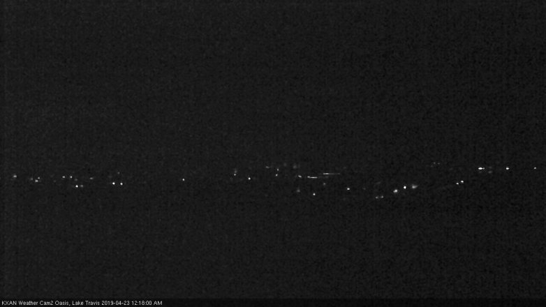 Lake Travis webcam, April 22, 2019 11:20 PM CT