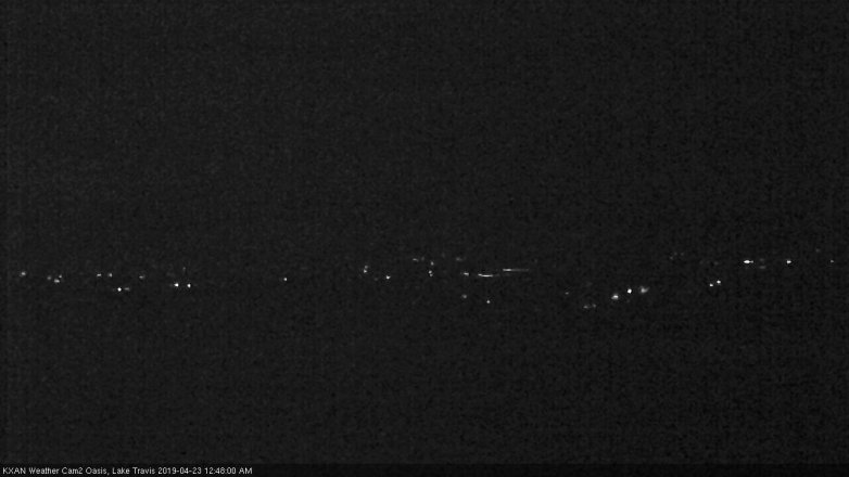 Lake Travis webcam, April 22, 2019 11:50 PM CT