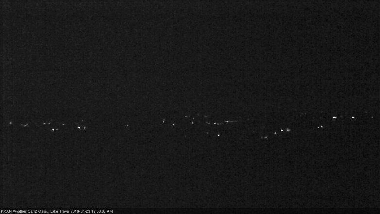 Lake Travis webcam, April 22, 2019 12:00 AM CT