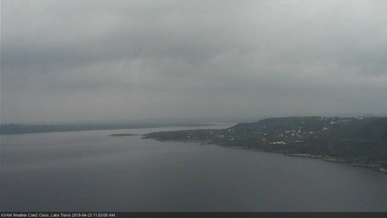 Lake Travis webcam, April 23, 2019 10:05 AM CT